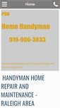 Mobile Screenshot of homehandymanpro.com